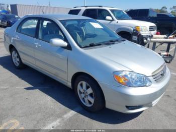  Salvage Toyota Corolla