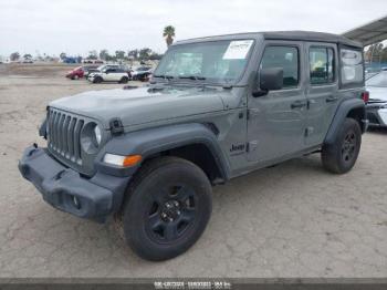  Salvage Jeep Wrangler