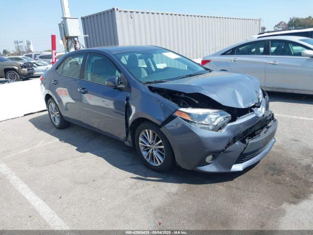  Salvage Toyota Corolla