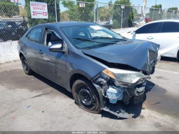  Salvage Toyota Corolla