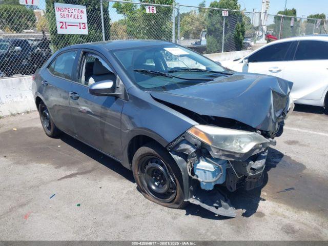  Salvage Toyota Corolla