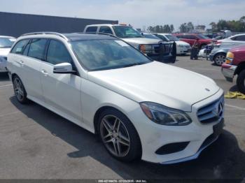  Salvage Mercedes-Benz E-Class