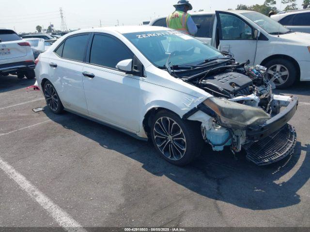  Salvage Toyota Corolla