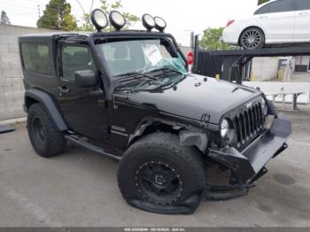  Salvage Jeep Wrangler