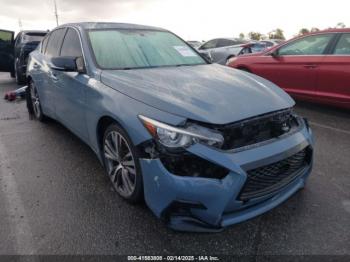  Salvage INFINITI Q50