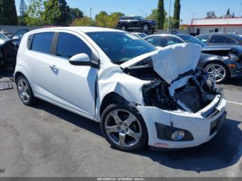  Salvage Chevrolet Sonic
