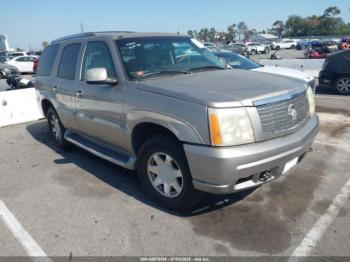  Salvage Cadillac Escalade