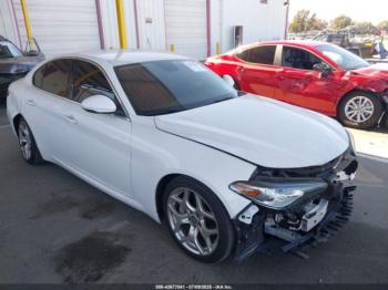  Salvage Alfa Romeo Giulia