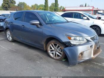  Salvage Lexus Ct