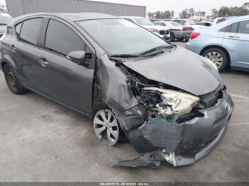  Salvage Toyota Prius c