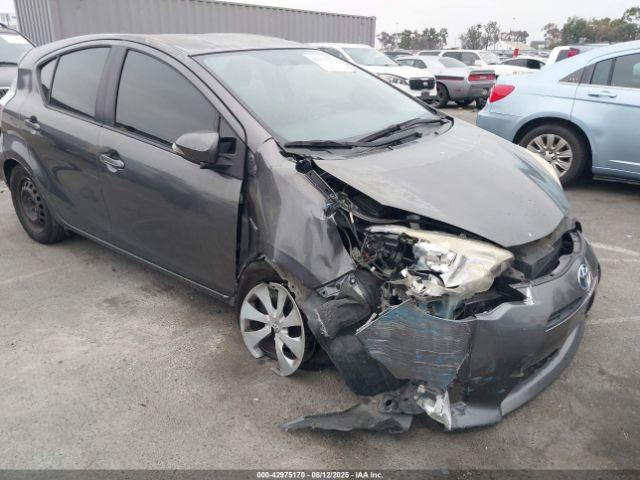  Salvage Toyota Prius c