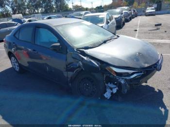  Salvage Toyota Corolla