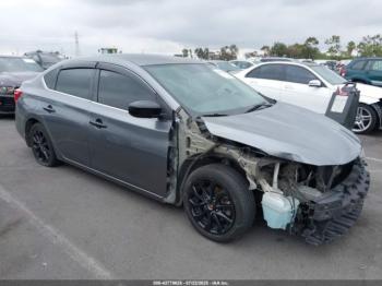  Salvage Nissan Sentra