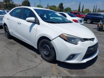  Salvage Toyota Corolla