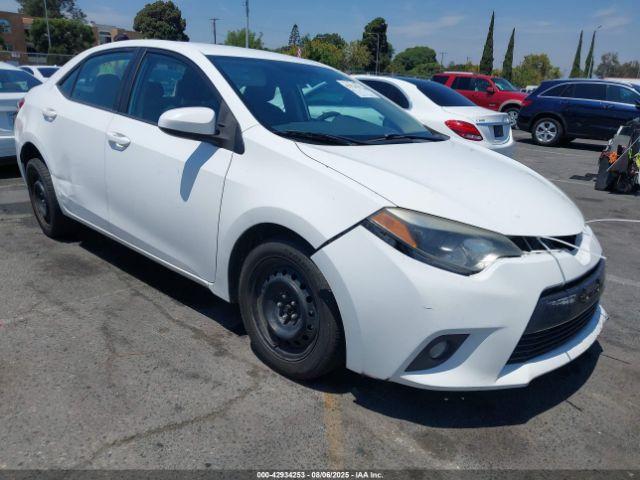  Salvage Toyota Corolla