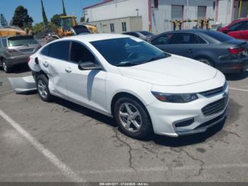  Salvage Chevrolet Malibu