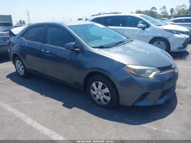  Salvage Toyota Corolla
