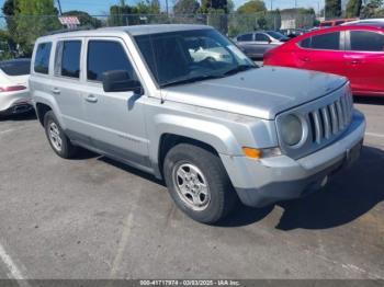  Salvage Jeep Patriot