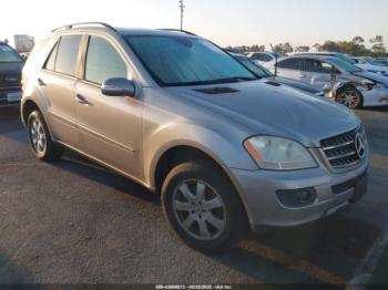  Salvage Mercedes-Benz M-Class