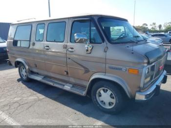  Salvage GMC Rally Wagon   Van