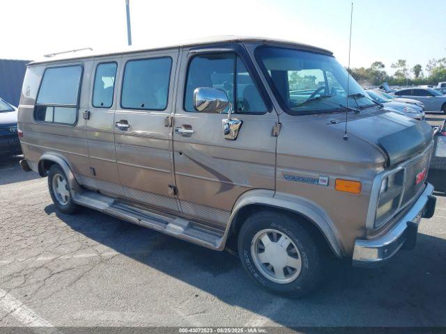  Salvage GMC Rally Wagon   Van
