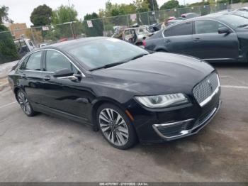  Salvage Lincoln MKZ Hybrid