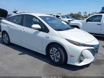  Salvage Toyota Prius Prime