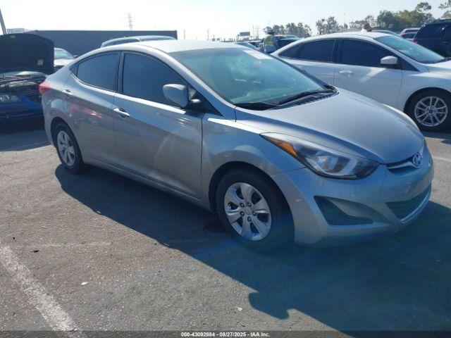  Salvage Hyundai ELANTRA
