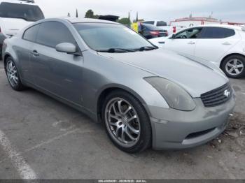  Salvage INFINITI G35