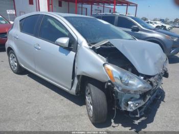  Salvage Toyota Prius c