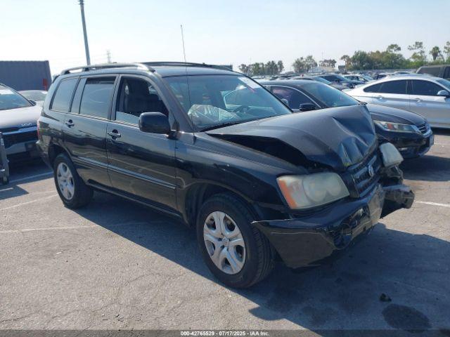  Salvage Toyota Highlander