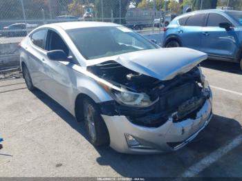  Salvage Hyundai ELANTRA