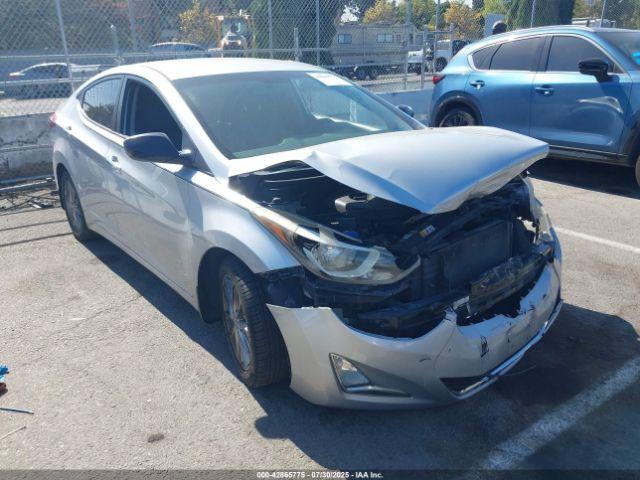  Salvage Hyundai ELANTRA