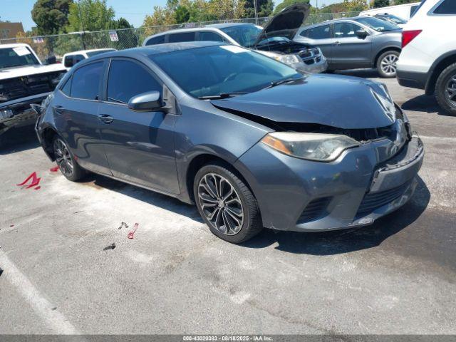  Salvage Toyota Corolla