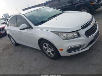  Salvage Chevrolet Cruze