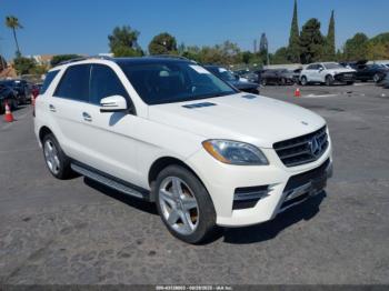 Salvage Mercedes-Benz M-Class