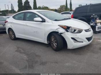  Salvage Hyundai ELANTRA
