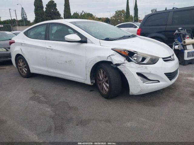  Salvage Hyundai ELANTRA