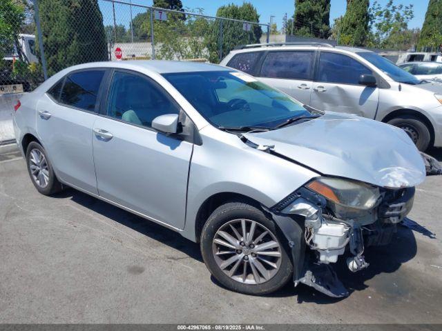  Salvage Toyota Corolla