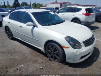  Salvage INFINITI G35x