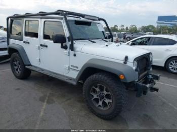  Salvage Jeep Wrangler
