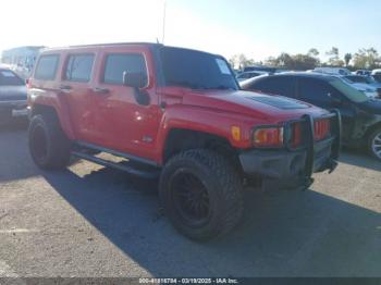  Salvage HUMMER H3 Suv