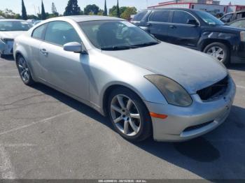  Salvage INFINITI G35