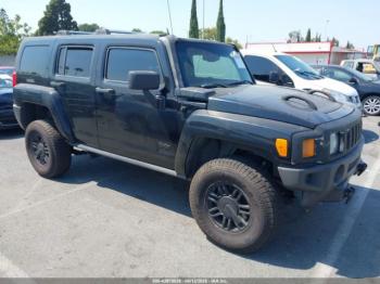  Salvage HUMMER H3 Suv