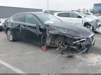  Salvage INFINITI Q50