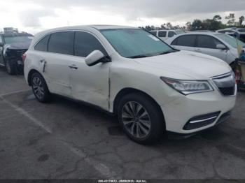  Salvage Acura MDX