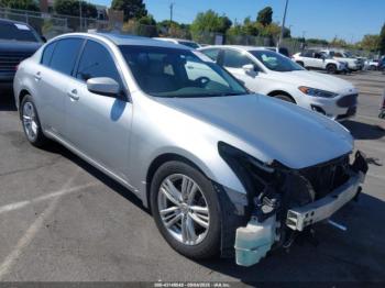  Salvage INFINITI G37