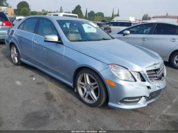  Salvage Mercedes-Benz E-Class