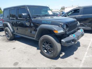  Salvage Jeep Wrangler