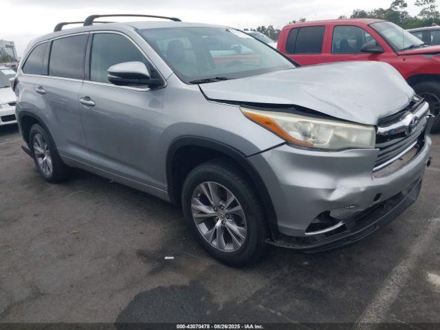  Salvage Toyota Highlander